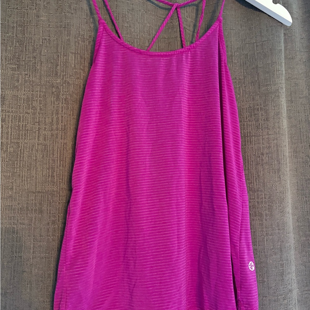 Manduka Purple Strappy Top